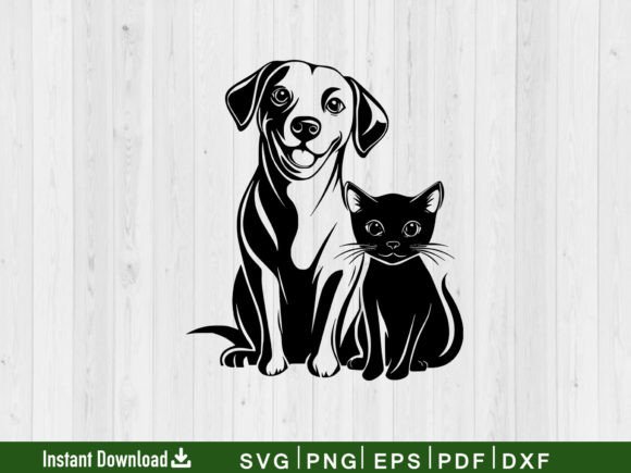A Designer's Review of the Dog and Cat SVG Vector File