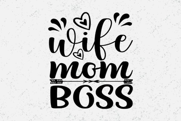 A Designer's Review of the Wife Mom Boss Typography Embroidery Design