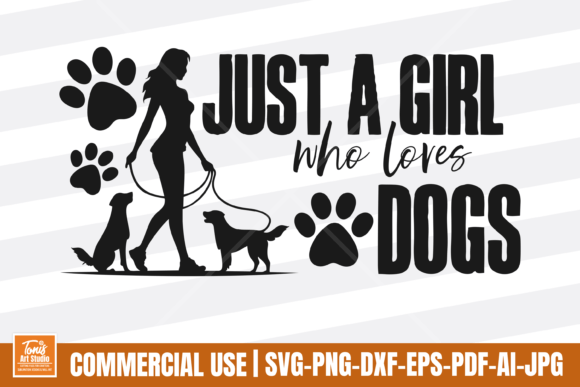 A Designer’s Review of the Girl Who Loves Dogs Funny Dog Mom Sign