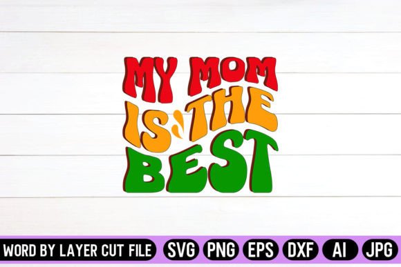 A Retro Design for Mom That Stitches with Heart