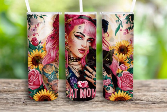An Embroidery Designer’s Review of the Cat Mom Tumbler Wrap