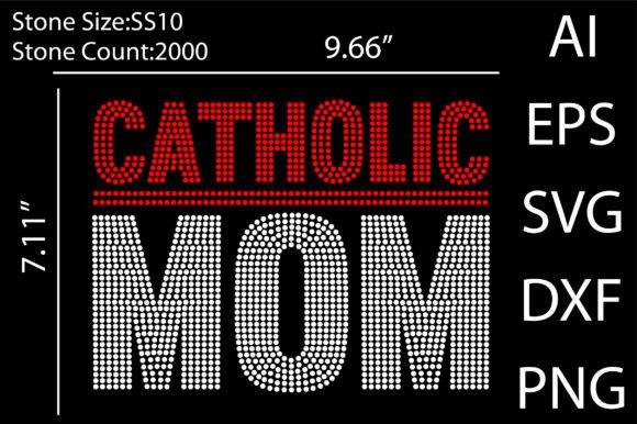 Catholic Mom Rhinestone Template: A Designer’s Hands-On Review