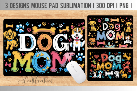Dog Mom Cartoons Mouse Pad: An Embroidery Designer's Review