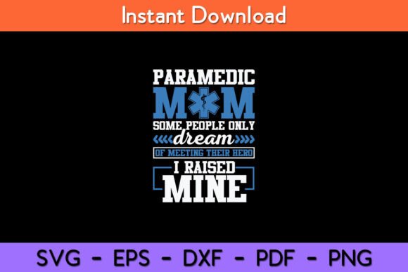 Funny EMT Mom Design: A Fresh Take on EMS Apparel