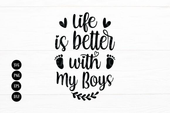 Life is Better with My Boys: A Mom Life Embroidery Review