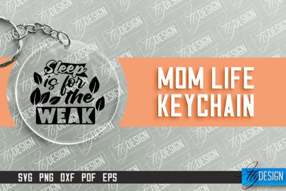 Reviewing the Mom Life Round Keychain Embroidery Design